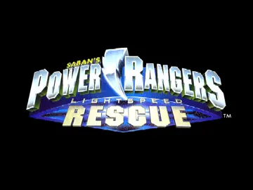 Power Rangers - Lightspeed Rescue (Europe) screen shot title